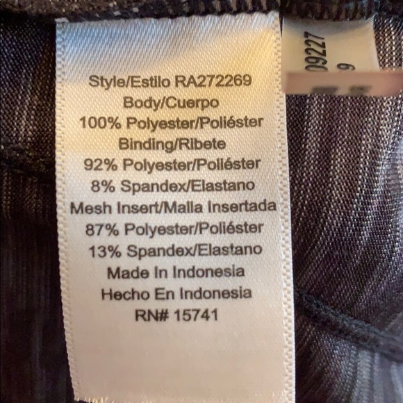 Avia Athletic top black/gray size XS - Picture 5 of 6